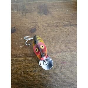 Black Yellow Red Face Heddon Midget River Runt